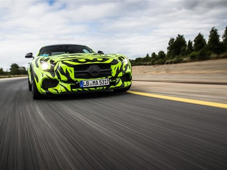 Mercedes AMG GT - Poze Spion