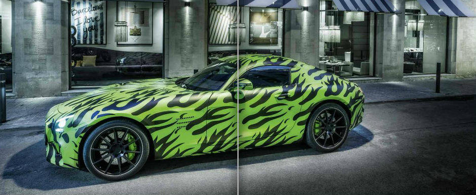Mercedes AMG GT promite un motor twin-turbo si o cutie DCT Mercedes AMG GT promite un motor twin-turbo si o cutie DCT