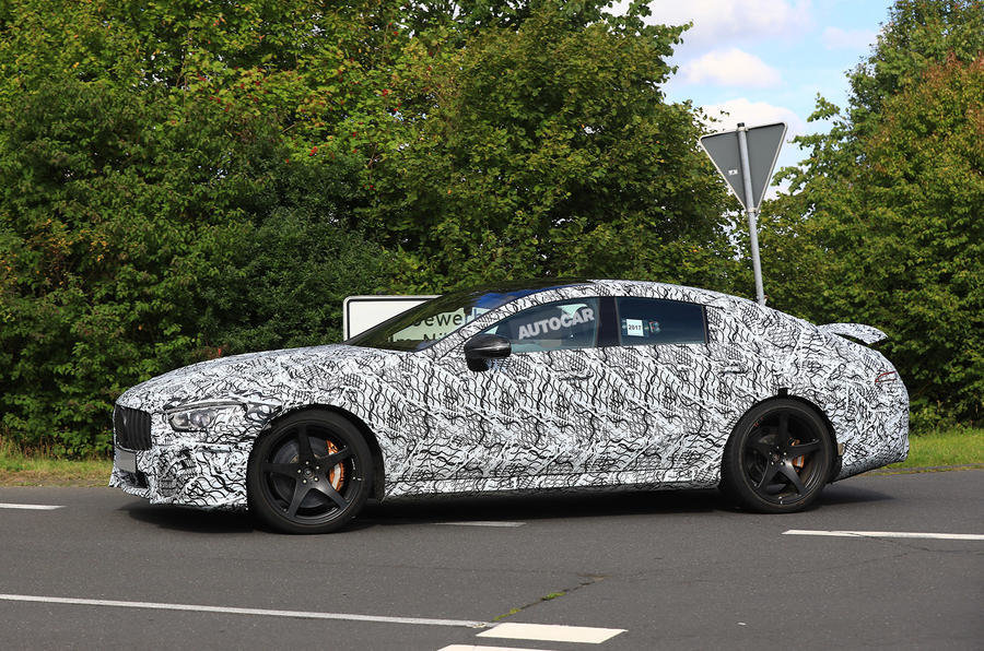 Mercedes AMG GT4 - Poze spion