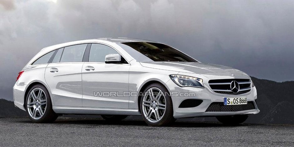 Mercedes ar putea lansa un CLA Shooting Brake Mercedes ar putea lansa un CLA Shooting Brake