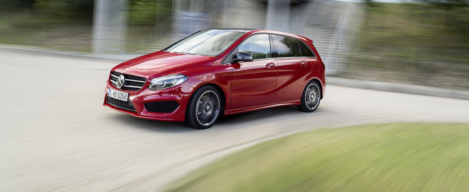 Mercedes B-Class primeste un facelift pentru batalia cu BMW Active Tourer