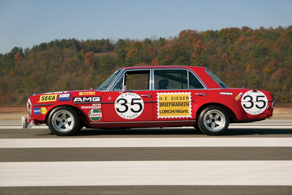 Mercedes-Benz 300 SEL replica Red Pig