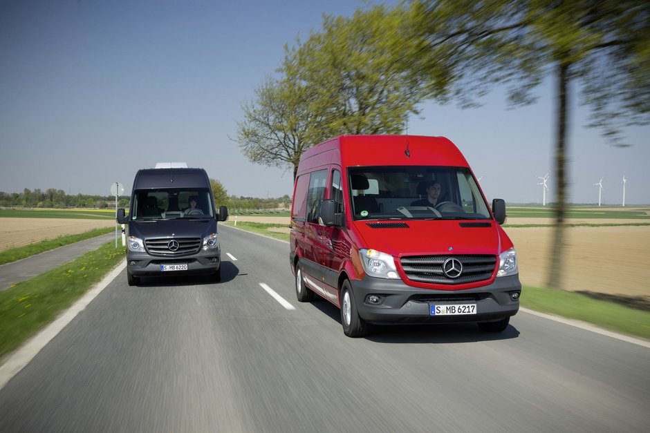 Mercedes-Benz a lansat in Romania noua generatie de Sprinter