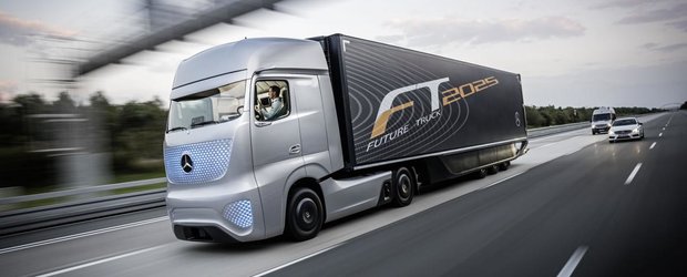 Mercedes-Benz Future Truck 2025 ne arata viitorul