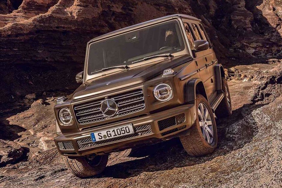 Mercedes-Benz G-Class scapat pe internet