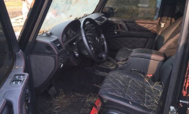 Mercedes-Benz G-Class transformat in buncar