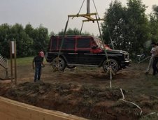 Mercedes-Benz G-Class transformat in buncar