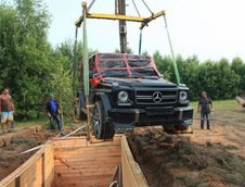 Mercedes-Benz G-Class transformat in buncar