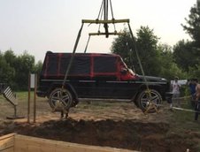 Mercedes-Benz G-Class transformat in buncar