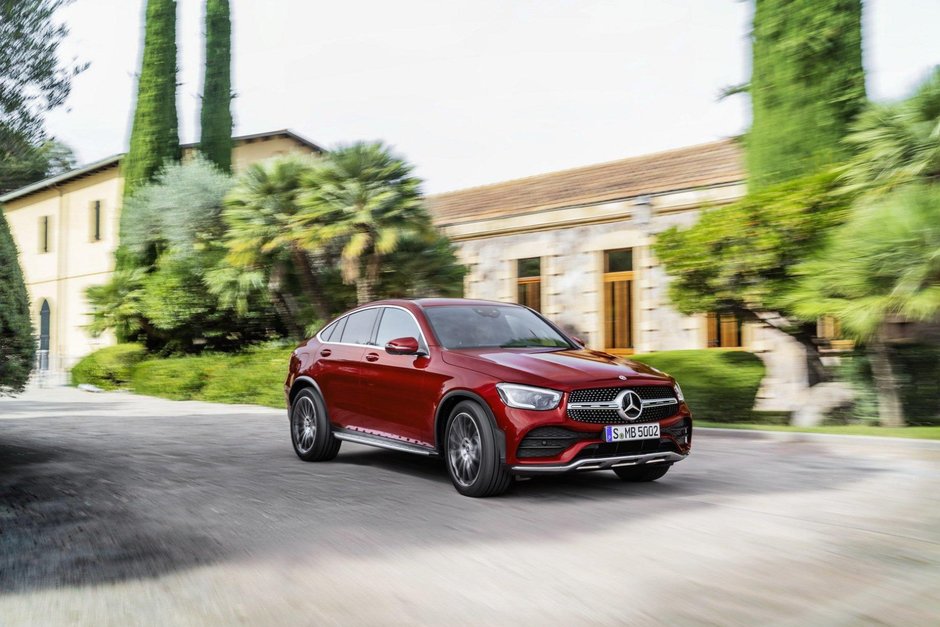 Mercedes-Benz GLC Coupe facelift