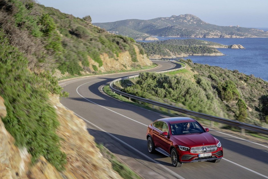 Mercedes-Benz GLC Coupe facelift