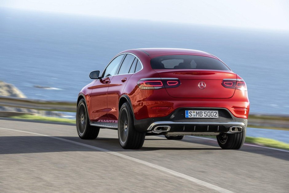 Mercedes-Benz GLC Coupe facelift