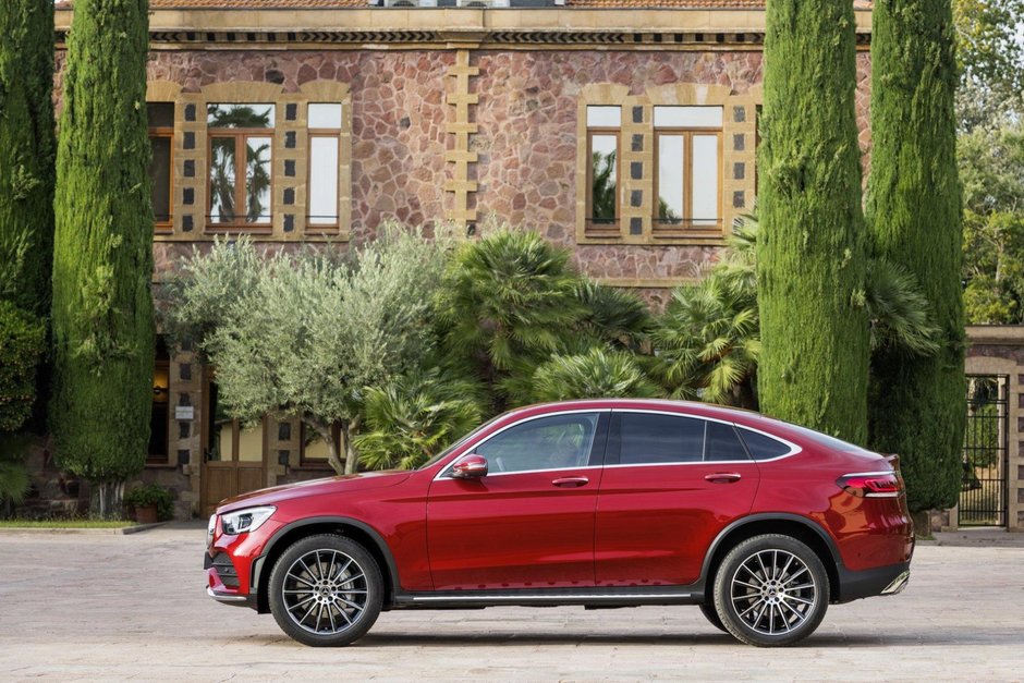 Mercedes-Benz GLC Coupe facelift