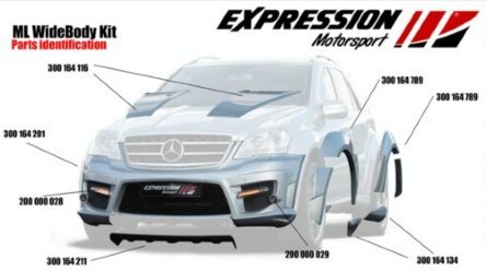 Mercedes Benz ML 63 AMG by Expression Motorsport