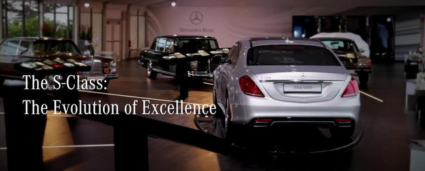 Mercedes-Benz ne prezinta evolutia limuzinei S-Class