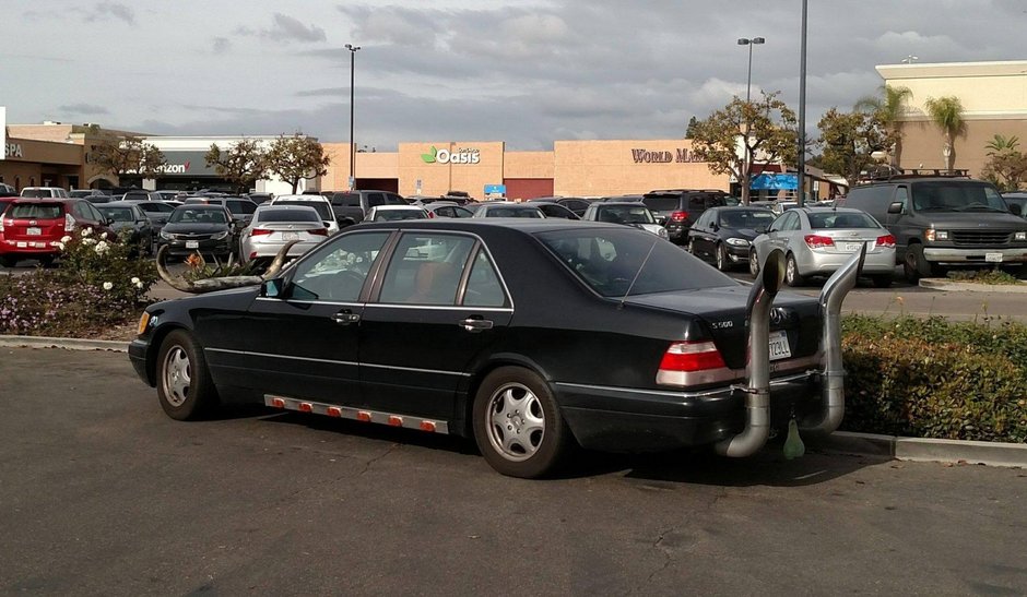 Mercedes-Benz S-Class W140 tunat