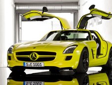 Mercedes-Benz SLS AMG E-Cell - Gullwing-ul electri(c)zant