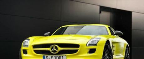 Mercedes-Benz SLS AMG E-Cell - Gullwing-ul electri(c)zant