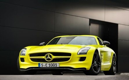 Mercedes-Benz SLS AMG E-Cell - Gullwing-ul electri(c)zant