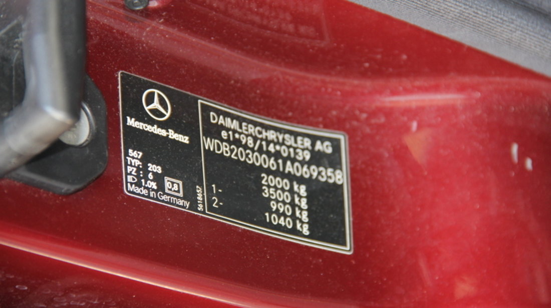 Mercedes C 220 C 220 CDI 2000