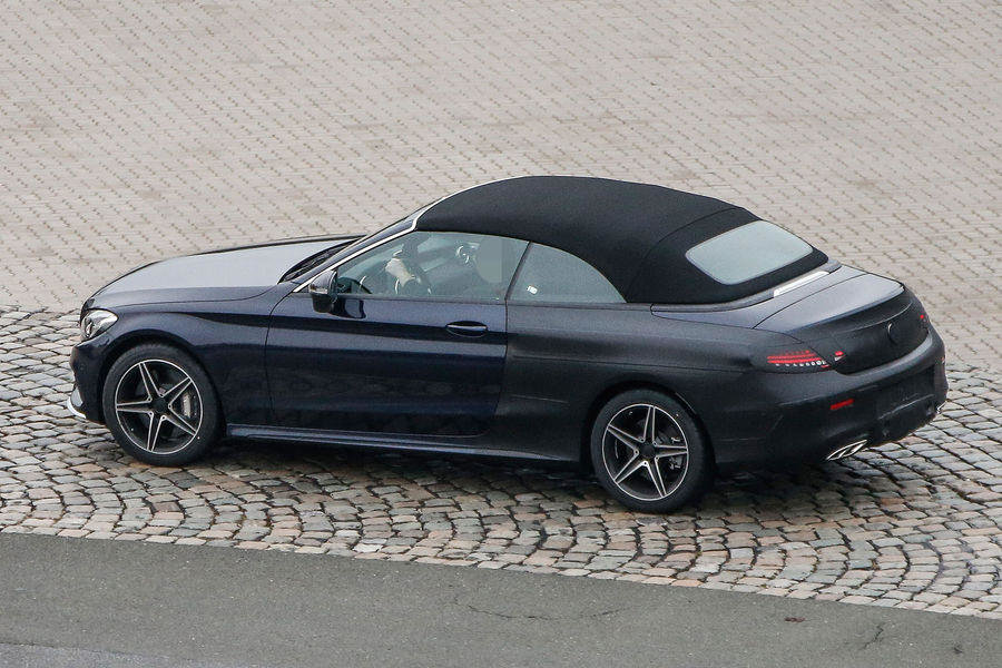 Mercedes C-Class Cabriolet - Noi Poze Spion