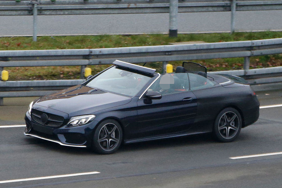 Mercedes C-Class Cabriolet - Noi Poze Spion