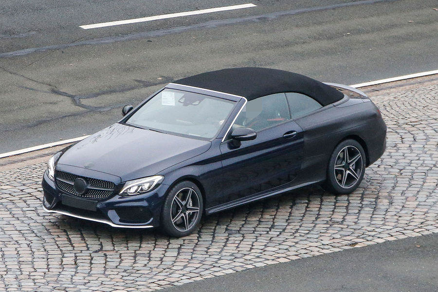 Mercedes C-Class Cabriolet - Noi Poze Spion