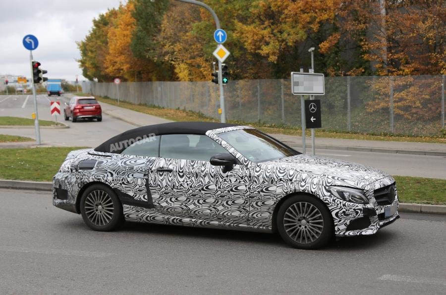 Mercedes C-Class Cabriolet - Poze Spion