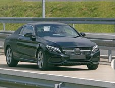 Mercedes C-Class Coupe - Noi Poze Spion