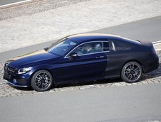 Mercedes C-Class Coupe - Noi Poze Spion