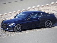 Mercedes C-Class Coupe - Noi Poze Spion