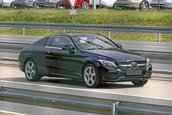 Mercedes C-Class Coupe - Noi Poze Spion