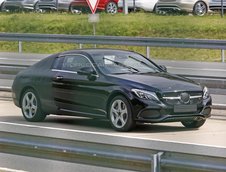 Mercedes C-Class Coupe - Noi Poze Spion