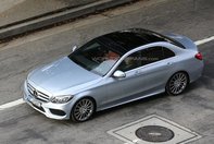 Mercedes C-Class necamuflat