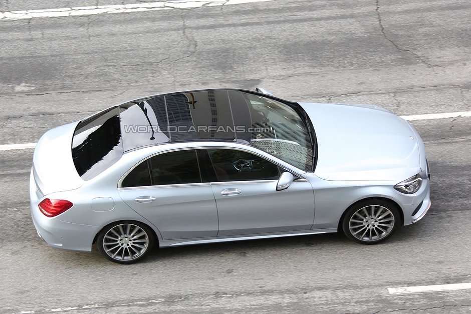 Mercedes C-Class necamuflat