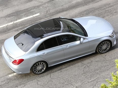 Mercedes C-Class necamuflat