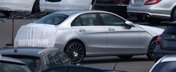 Noi fotografii spion cu viitorul Mercedes C-Class