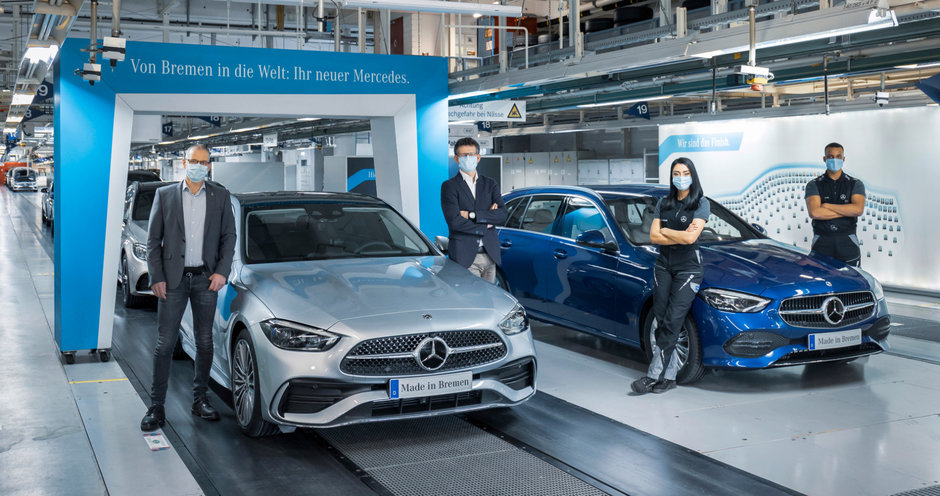 Mercedes C-Class - Productie