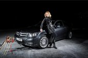 Mercedes C-Class si Iulia Vantur