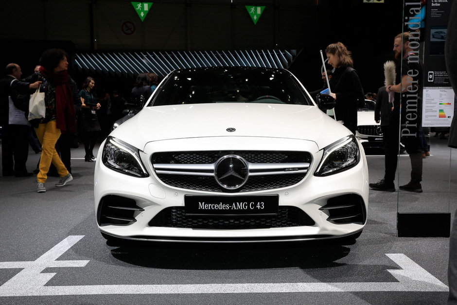 Mercedes C43 AMG - Poze de la Geneva