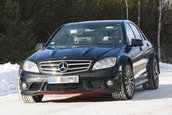 Mercedes C63 AMG Black Series - Poze Spion