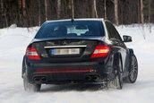 Mercedes C63 AMG Black Series - Poze Spion