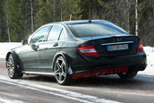 Mercedes C63 AMG Black Series - Poze Spion