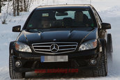Mercedes C63 AMG Black Series - Poze Spion