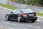 Mercedes C63 AMG Black Series - Poze Spion