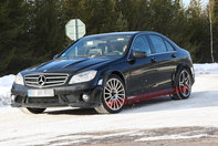 Mercedes C63 AMG Black Series - Poze Spion