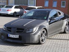 Mercedes C63 AMG Coupe Black Series - Poze Spion