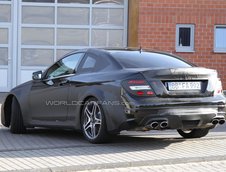 Mercedes C63 AMG Coupe Black Series - Poze Spion