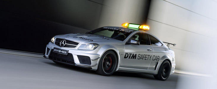 Mercedes C63 AMG Coupe Black Series, Safety Car in DTM Mercedes C63 AMG Coupe Black Series, Safety Car in DTM