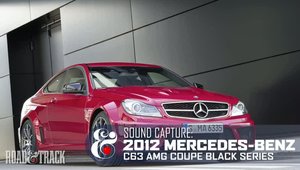 Mercedes C63 AMG Coupe Black Series - Sunet Motor